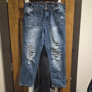 Zco Distressed Jeans Womens